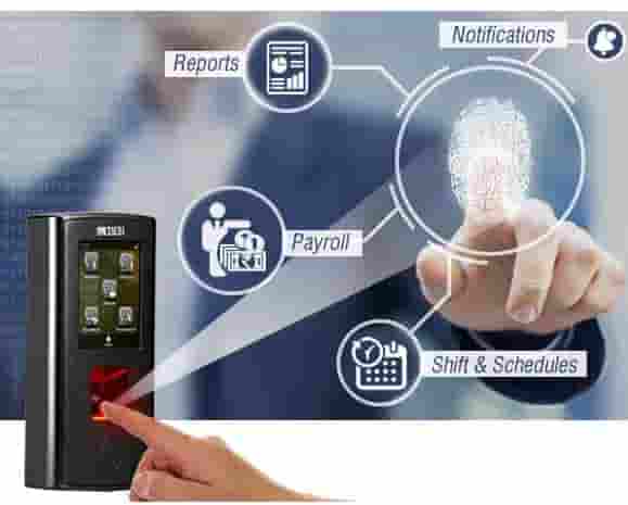 Biometric time attendance face recognition machine in Dubai