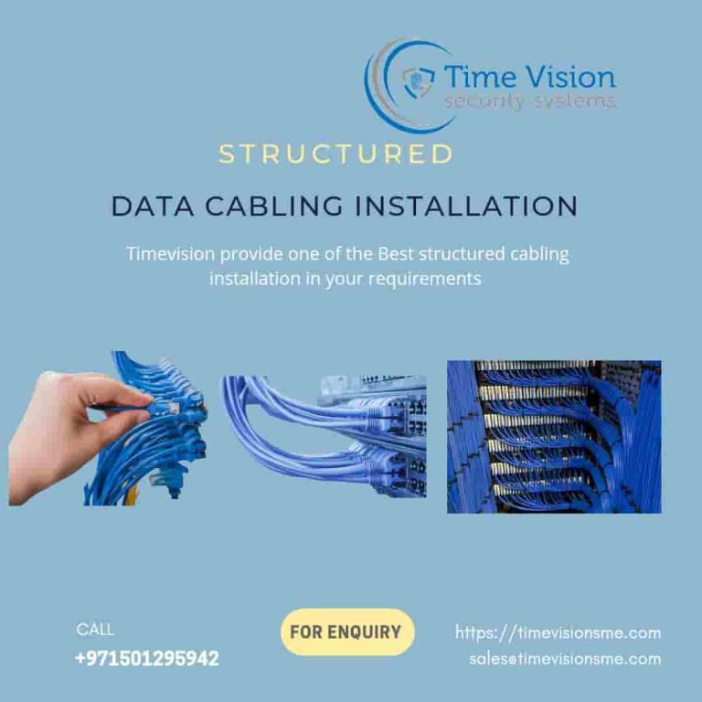 Structured cabling service in Dubai – timevisions