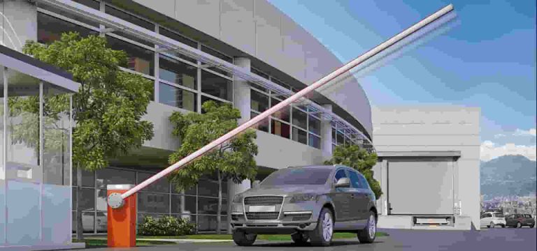 Electronic gate barrier system- parking barrier installation-timevision