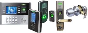 High-Tech Security: Fingerprint lock for convenient and secure keyless entry.