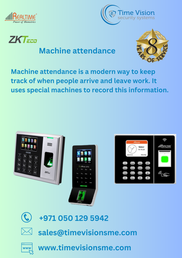 Machine Attendance: Efficient Time Tracking for Businesses