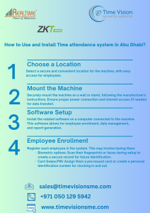 Abu Dhabi: Streamline Payroll with Time Attendance Systems