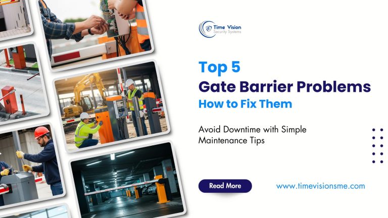 Gate Barrier System Maintenance: Common Problems and Easy Fixes