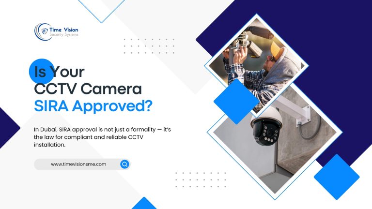CCTV Camera Installation in Dubai: Why SIRA Approval is Mandatory