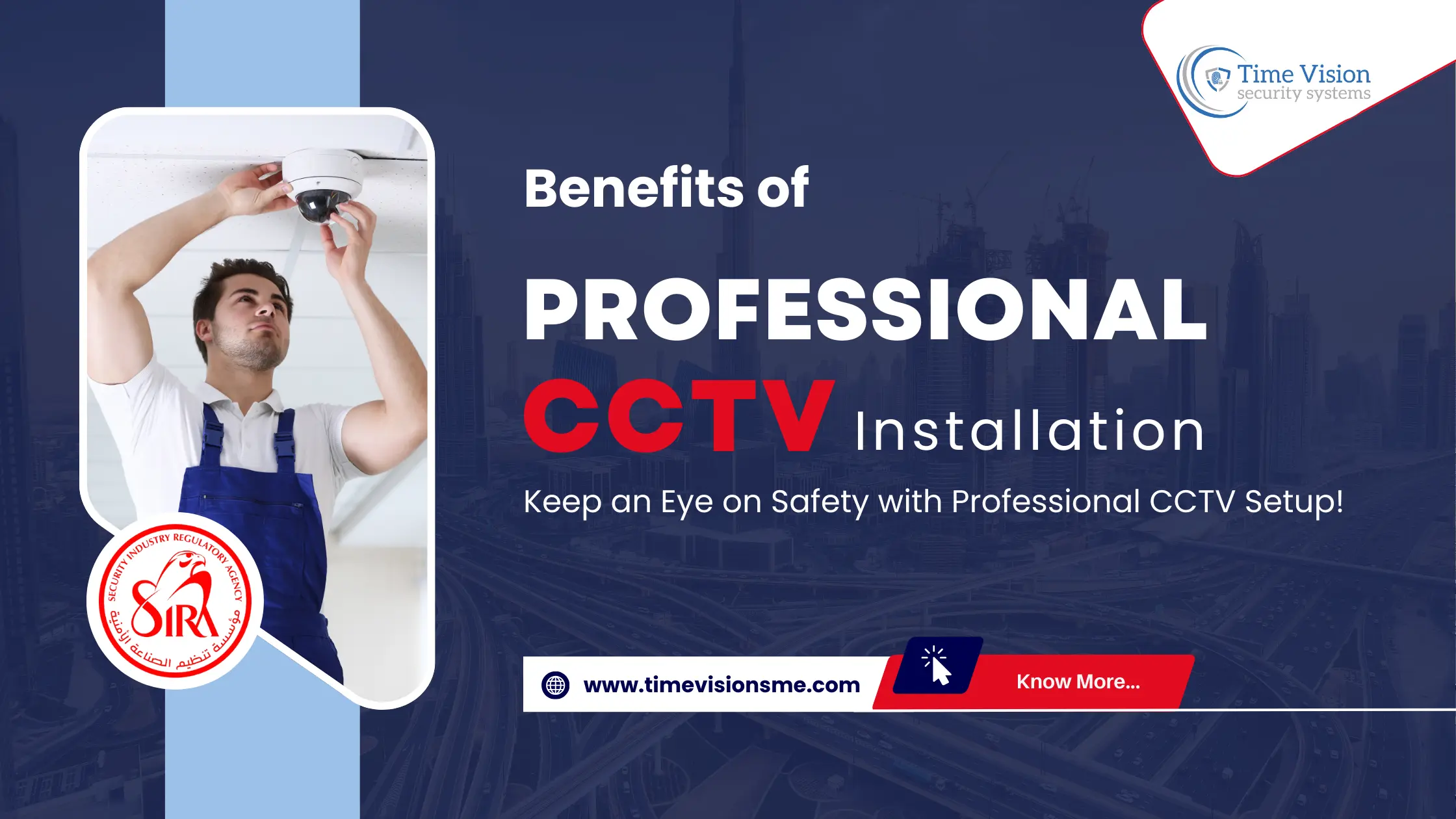 Benefits of Professional CCTV Installation in Dubai, UAE